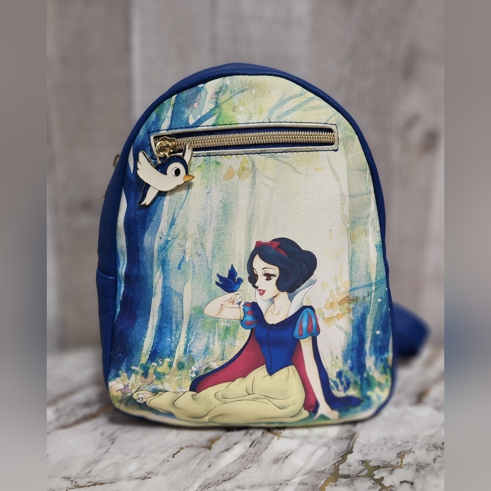 🪻Disney Loungefly Snow White and the Seven Dwarfs scene mini backpack🪻🎒